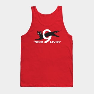 9 Lives Cat Tank Top